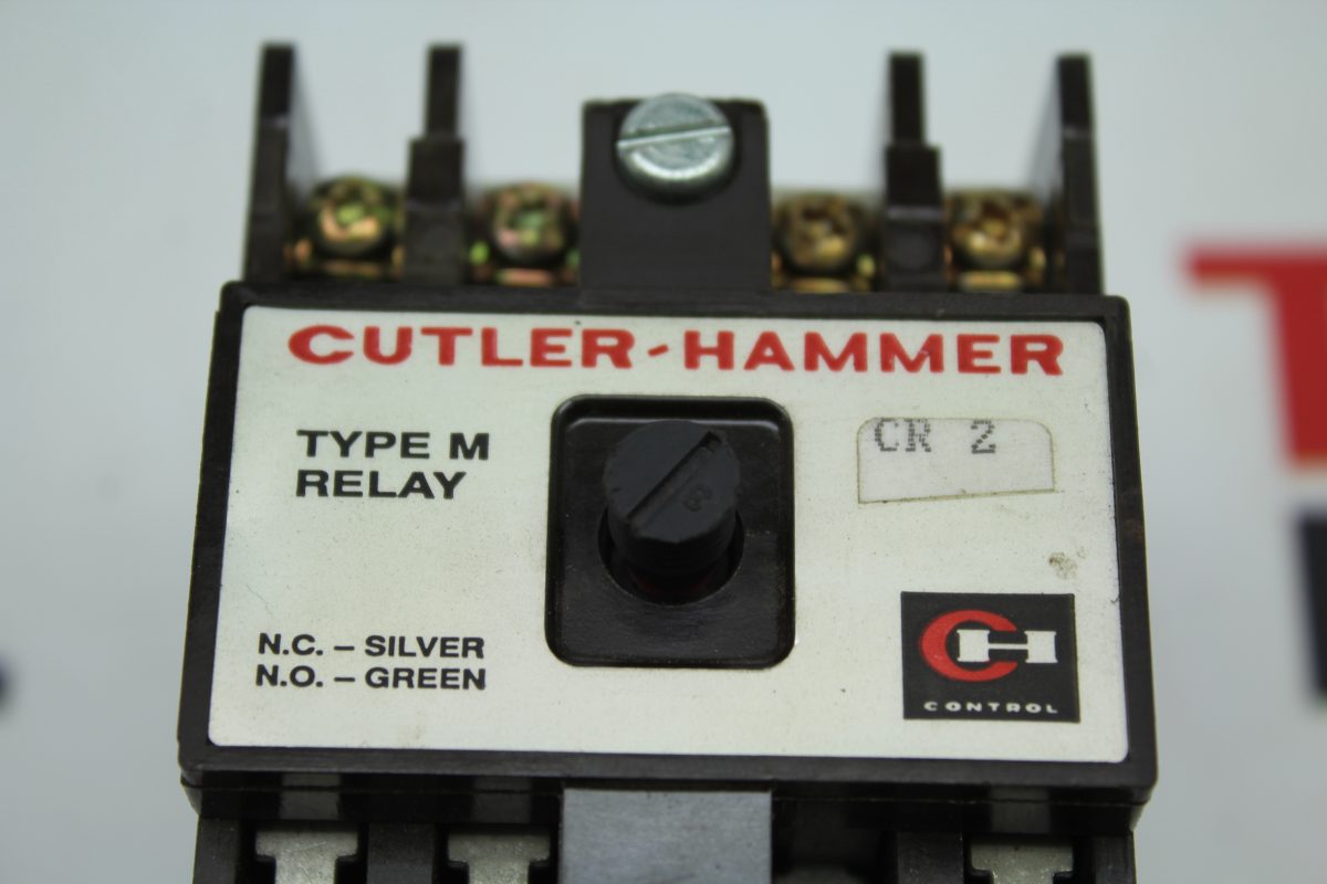 Cutler-Hammer Type M Relay CR 2